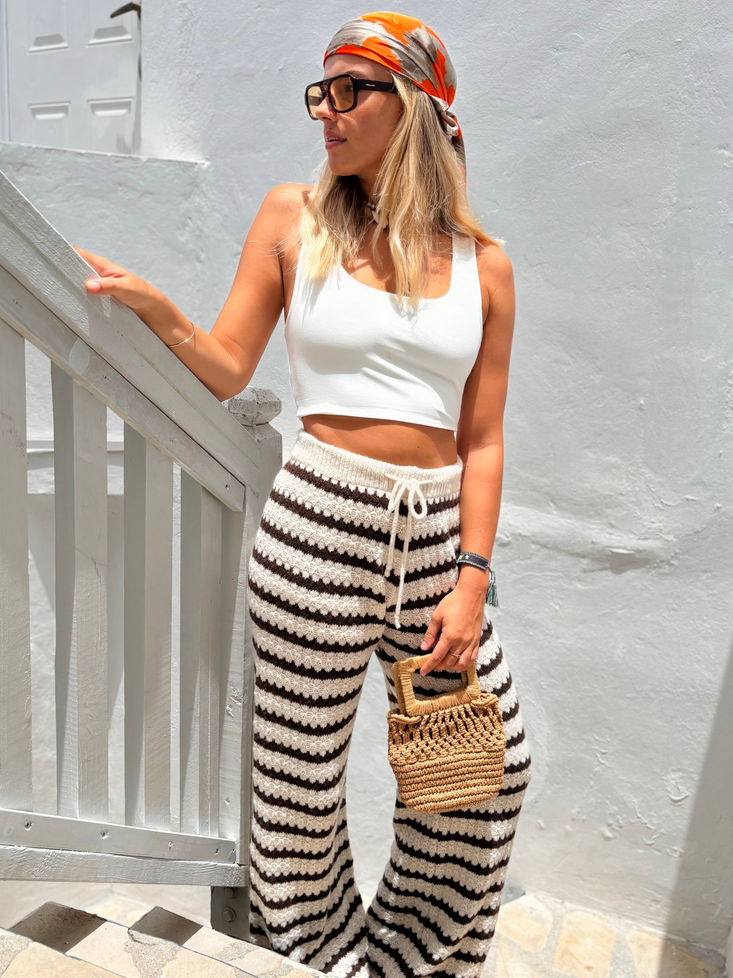 Pantalon Raquel beige T.U (XS-XL)