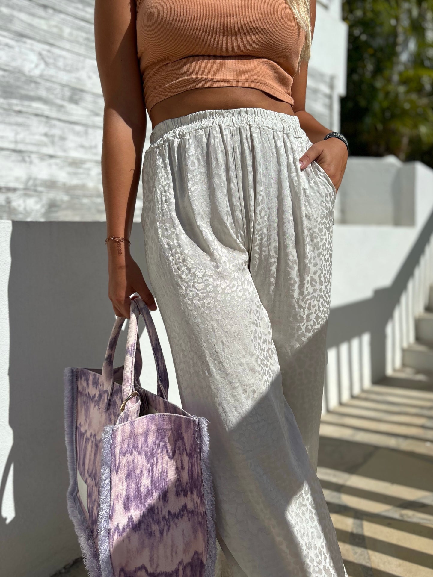 Pantalon Yuki crème T.U (XS-XL)