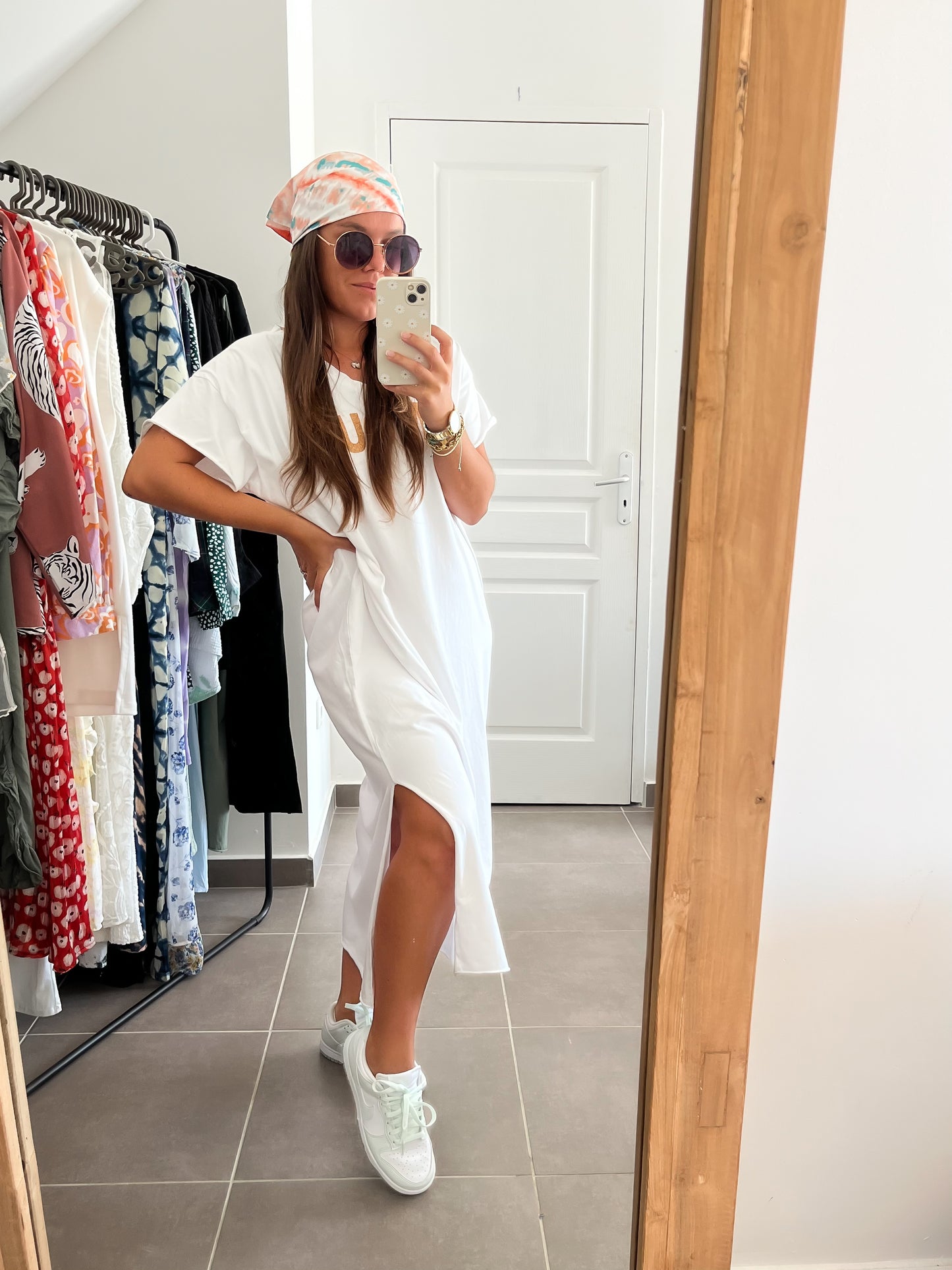 Robe Amour blanche T.U(XS-XL)