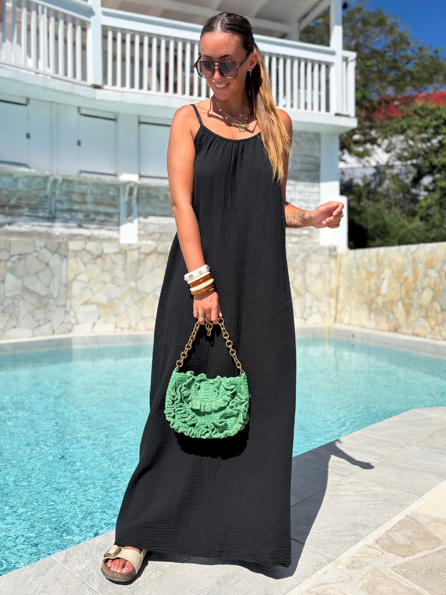 Robe Jodie noire T.U(XS-XL)