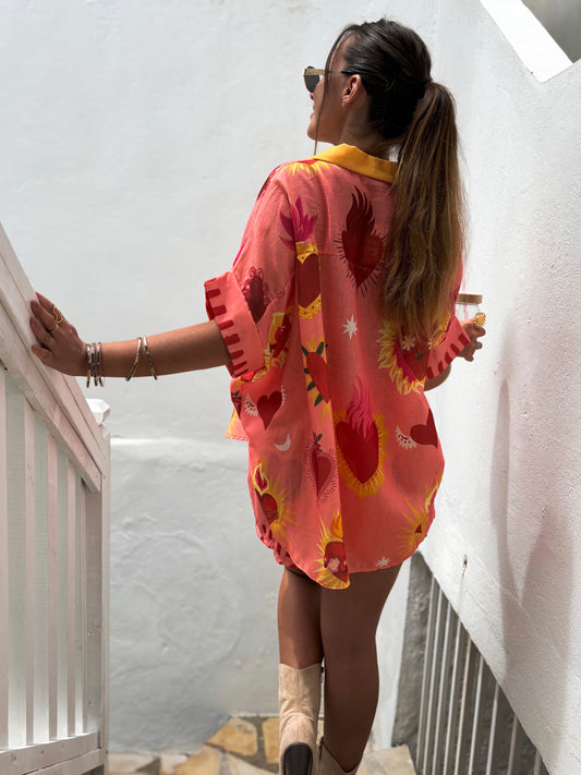 Chemise Flames T.U (XS-XL)