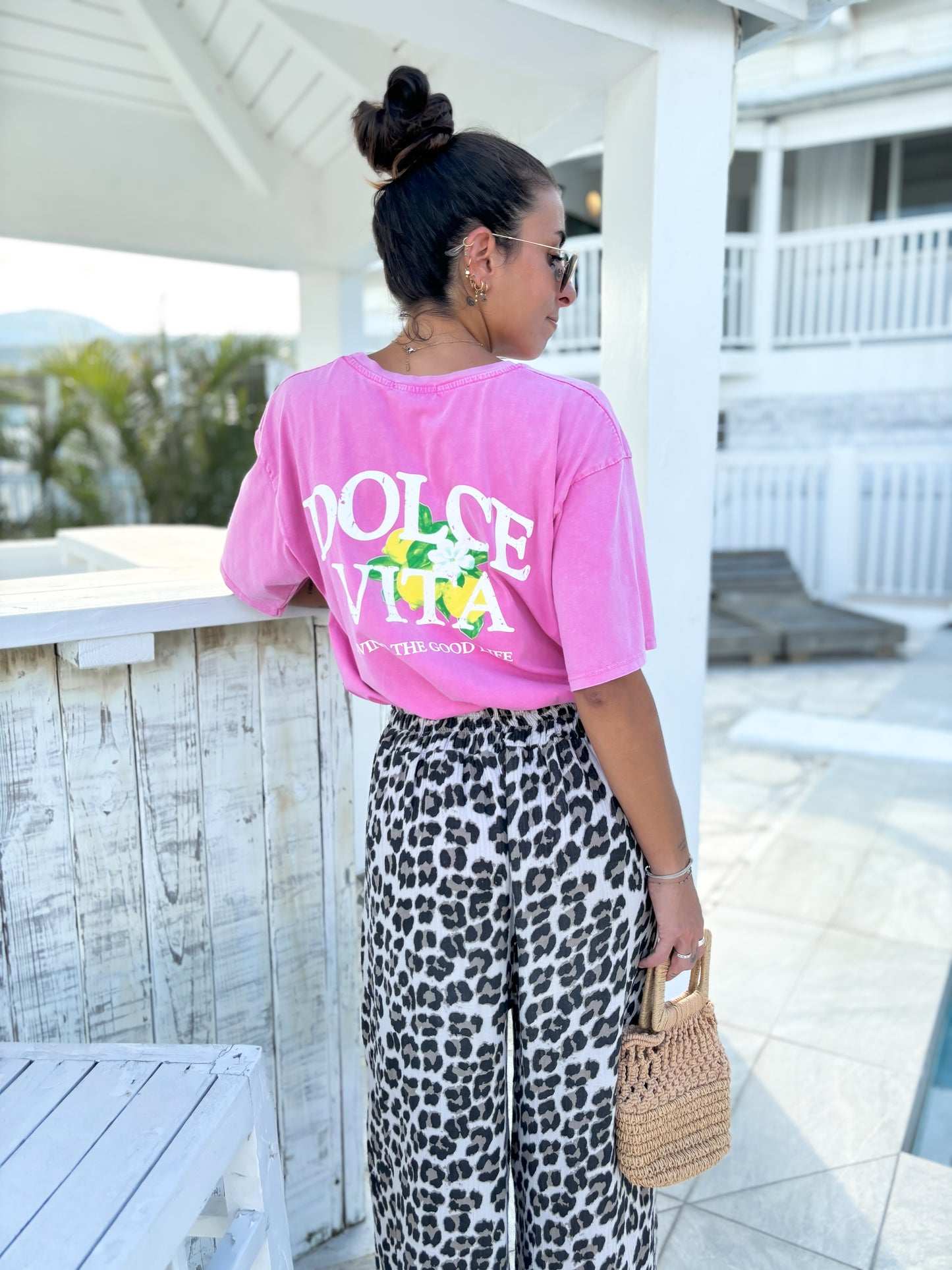 T-shirt Dolce Vita rose T.U (XS-XL)