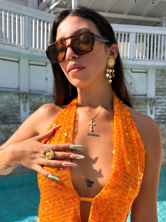 Boucles d’oreilles Goldy