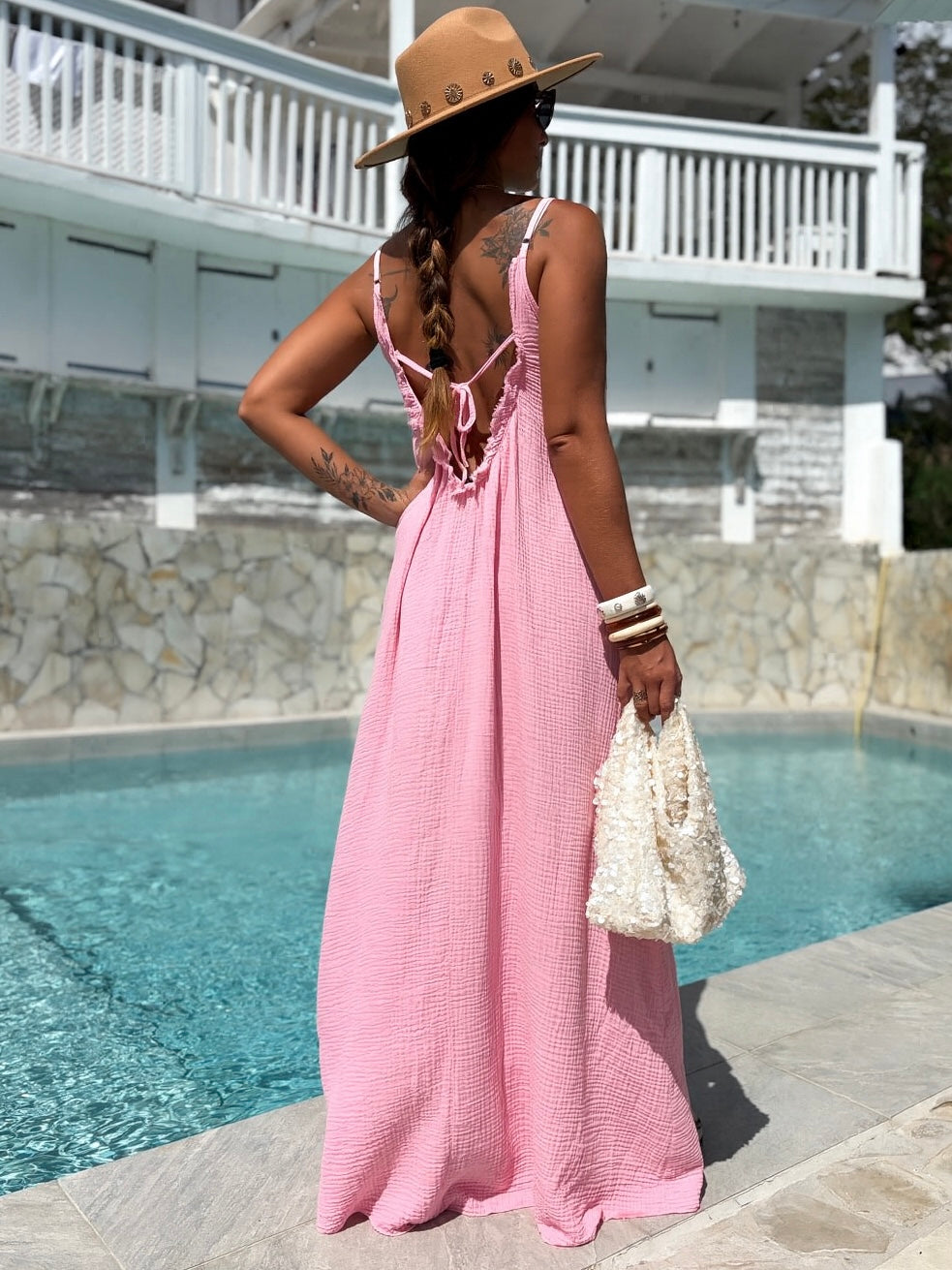 Robe Jodie rose T.U(XS-XL)