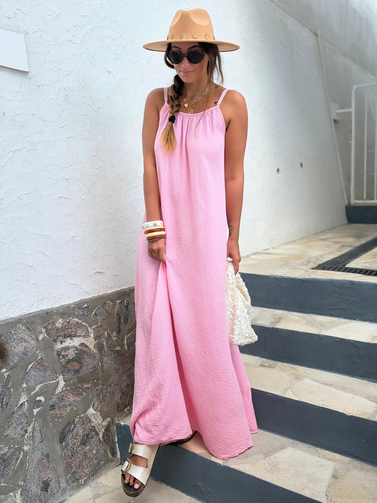 Robe Jodie rose T.U(XS-XL)