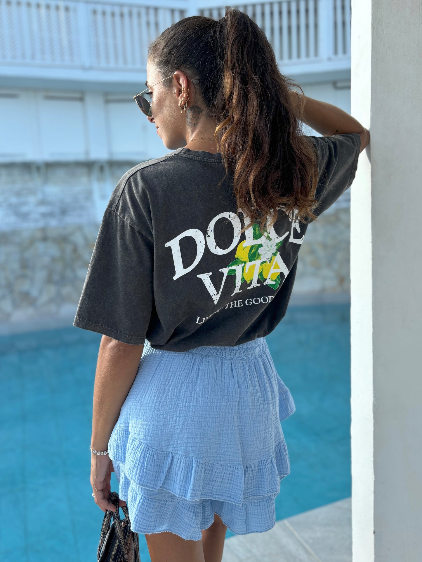 T-shirt Dolce Vita anthracite T.U (XS-XL)