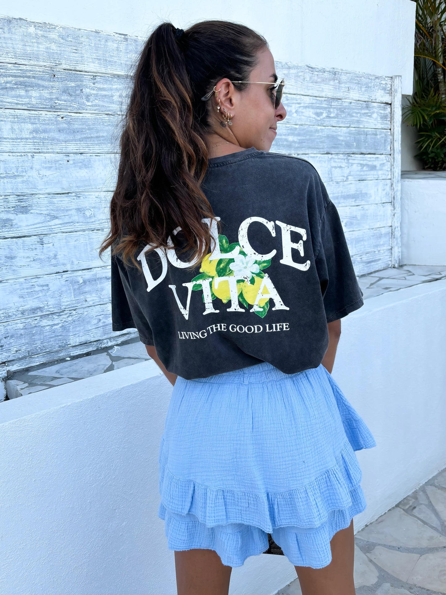 T-shirt Dolce Vita anthracite T.U (XS-XL)