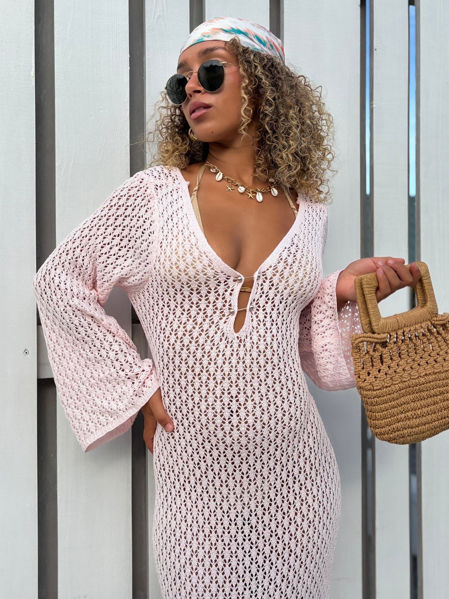 Robe crochet Tyla T.U(XS-XL)