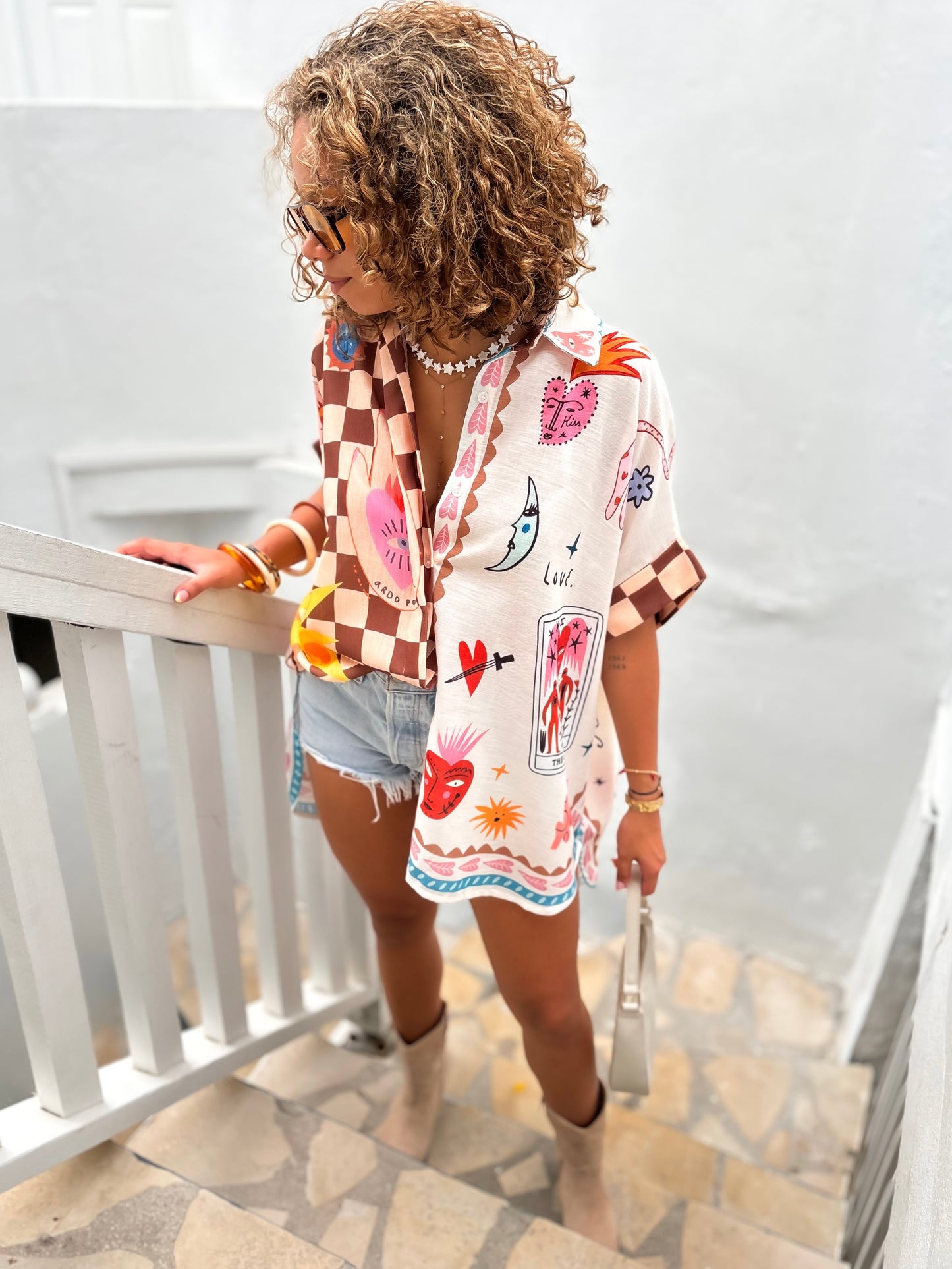 Chemise Heart T.U (XS-XL)