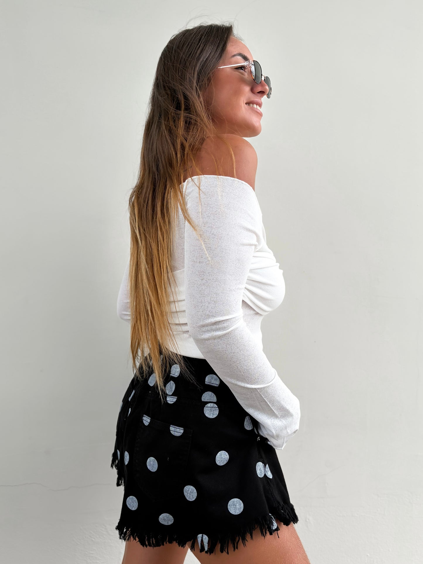 Short Bonnie pois (S-M-L)